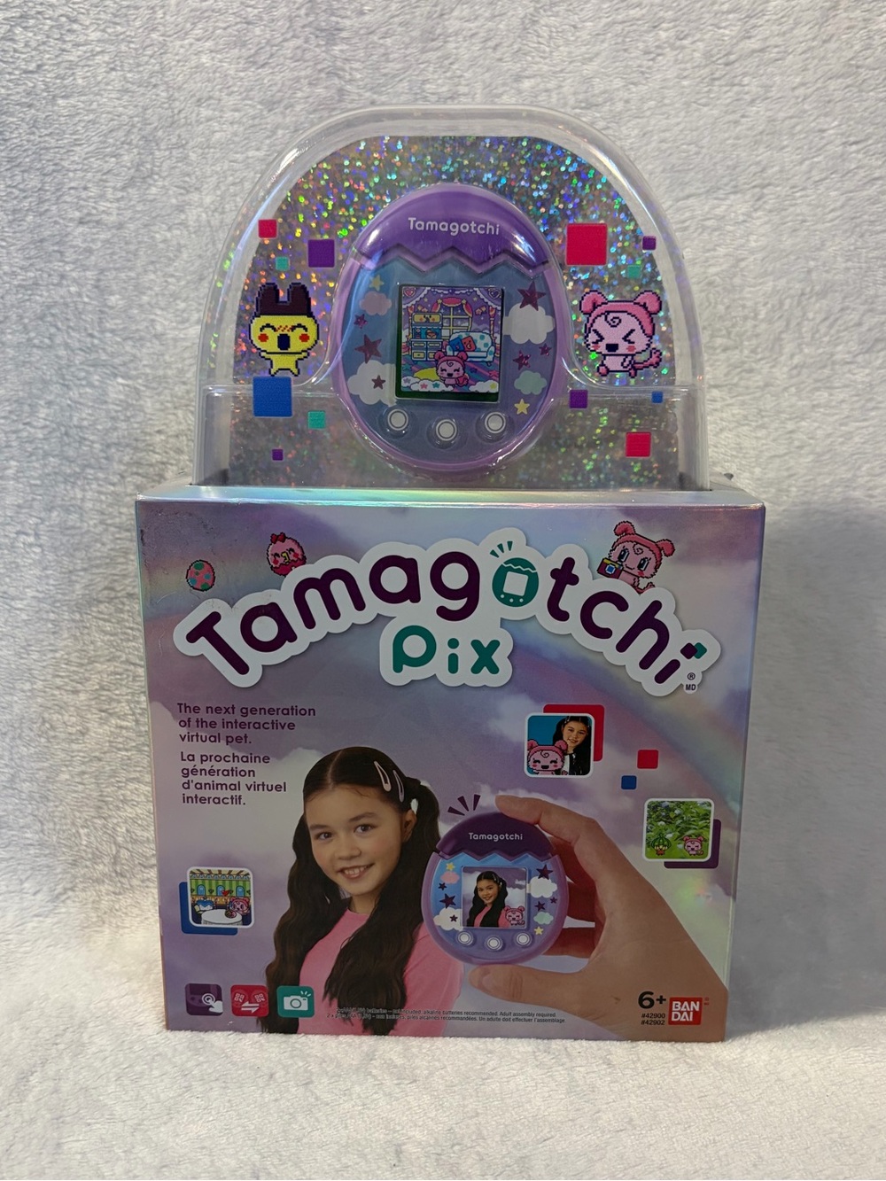Tamagotchi Pix Purple Sky